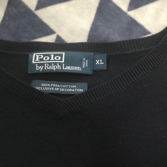 Men’s V-Neck Sweater from Polo by Ralph Lauren - Picture 3 of 5